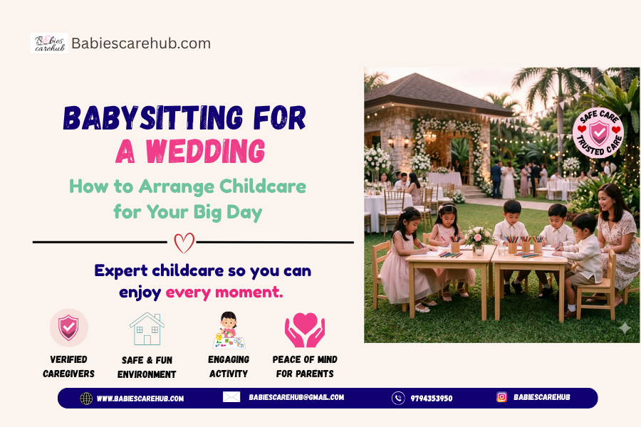 Babysitting for a Wedding: How to Arrange Childcare for Your Big Day