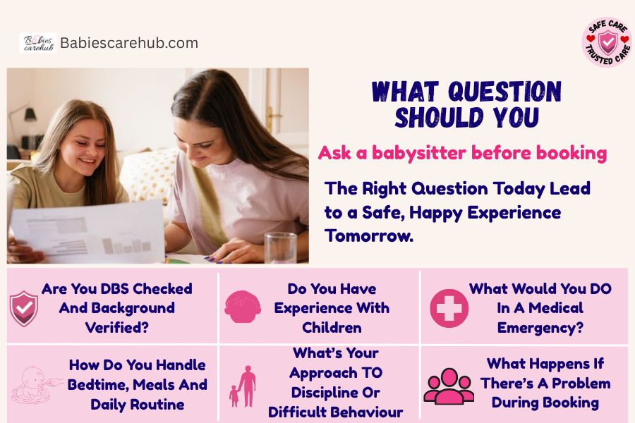 What Questions Should You Ask a Babysitter Before Booking?