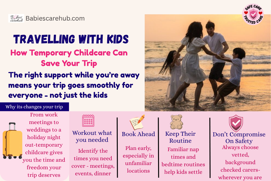 Travelling With Kids: How Temporary Childcare Can Save Your Trip