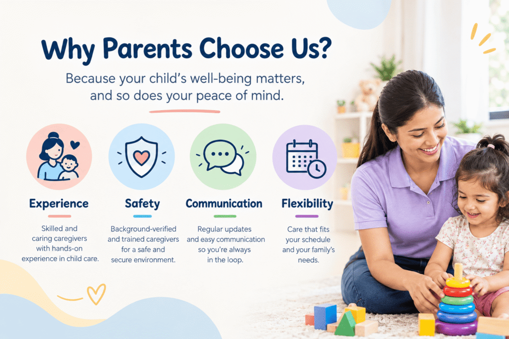 check before you book childcare.
